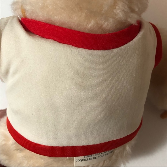 Russ Berrie Luv-Pets Gonga 7" Thumb Sucking Gorilla Plush I Love Alberta Shirt - Picture 7 of 15